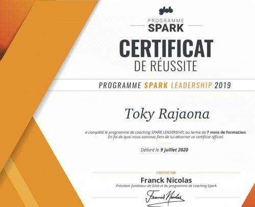 Programme Spark 2019 avec Franck Nicolas